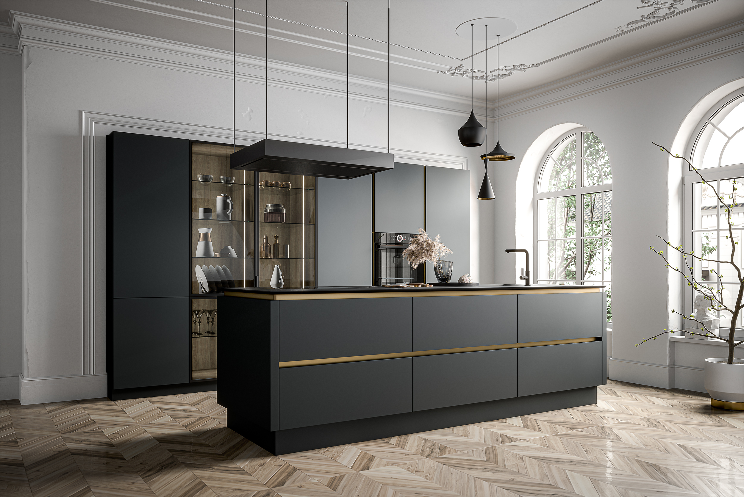 Современные кухни